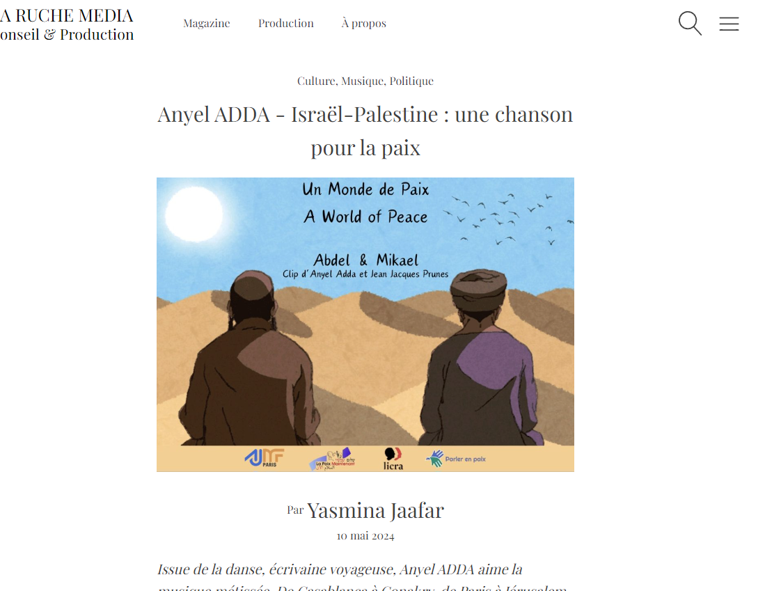 Article : La RUCHE MEDIA